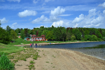 Sečská přehrada - pláž