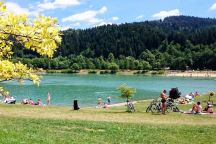 Kemp Machůzky jezero Balaton 6km