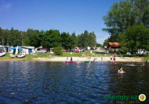 vlastní pláž jezero Lipno