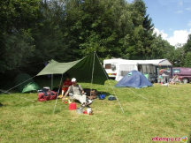 Camp Javořice - pohoda pod stanem