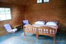 Svatební pokoj ve srubu