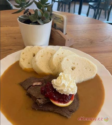 Autokemp na Krásném  nová restaurace