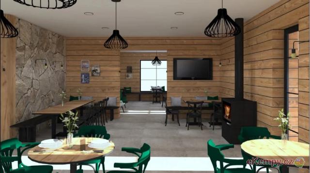 Autokemp na Krásném  nová restaurace