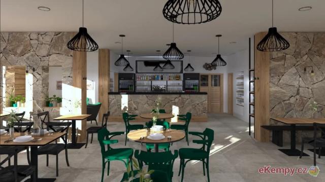 Autokemp na Krásném  nová restaurace