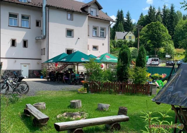 Autokemp Seifert zahrádka restaurace